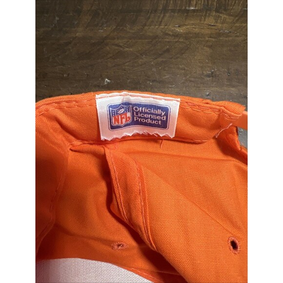 Vintage Orange Denver Broncos Snapback NFL Licensed Drew Pearson Hat Cap Korea - Picture 6 of 7